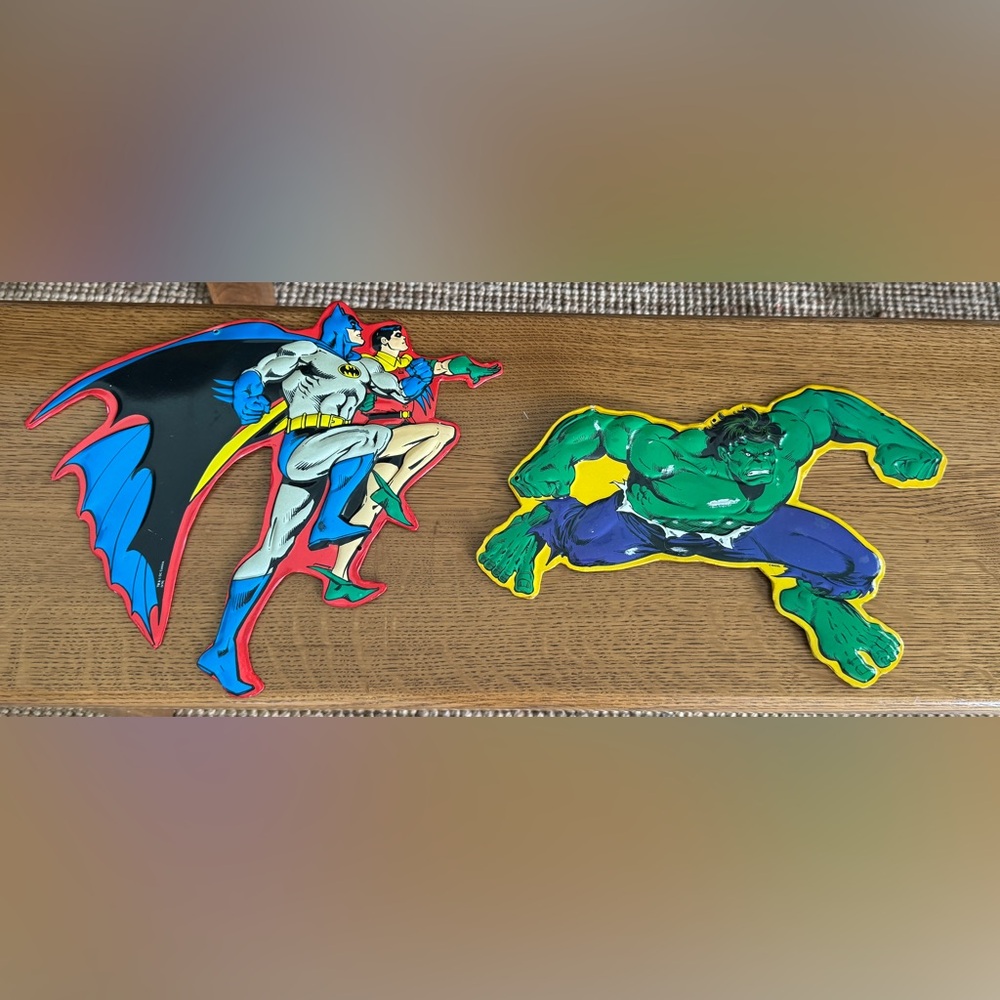 Superhero Wall Art Set (2)